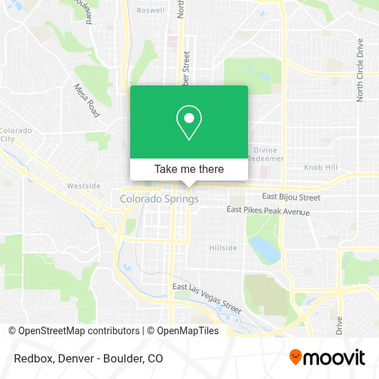 Redbox map