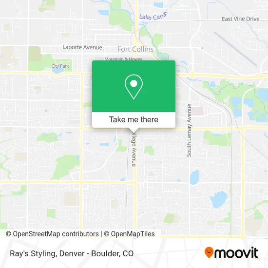 Ray's Styling map