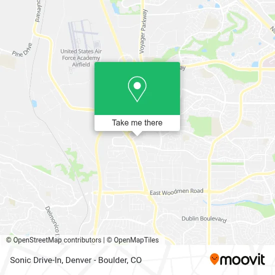 Sonic Drive-In map
