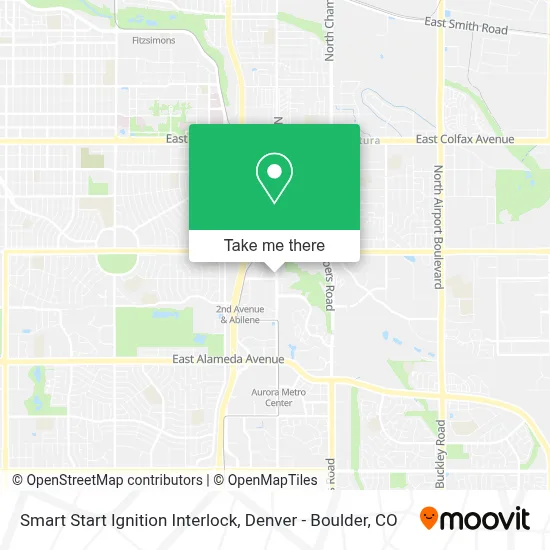 Smart Start Ignition Interlock map