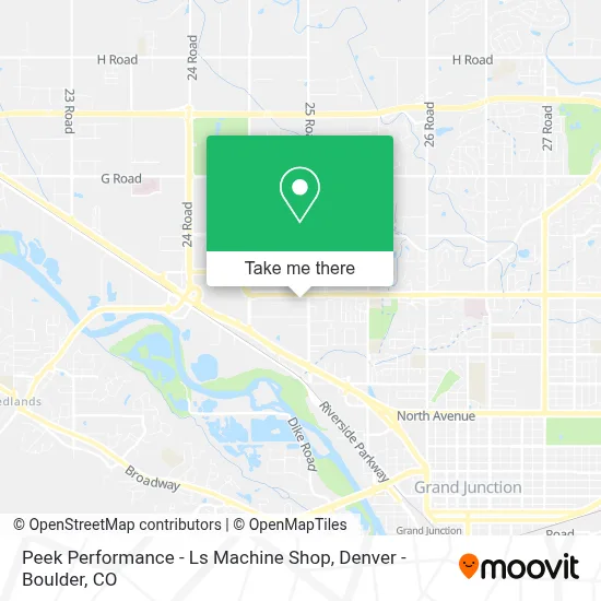 Peek Performance - Ls Machine Shop map