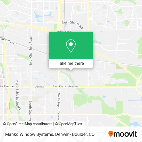 Manko Window Systems map