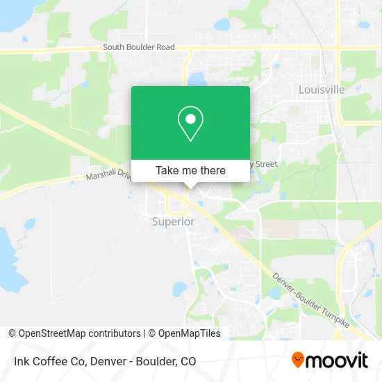 Ink Coffee Co map