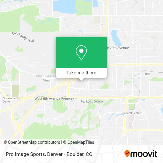 Pro Image Sports map