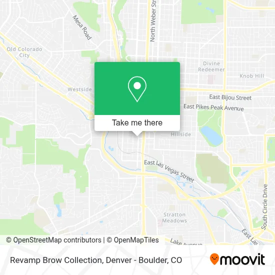Revamp Brow Collection map