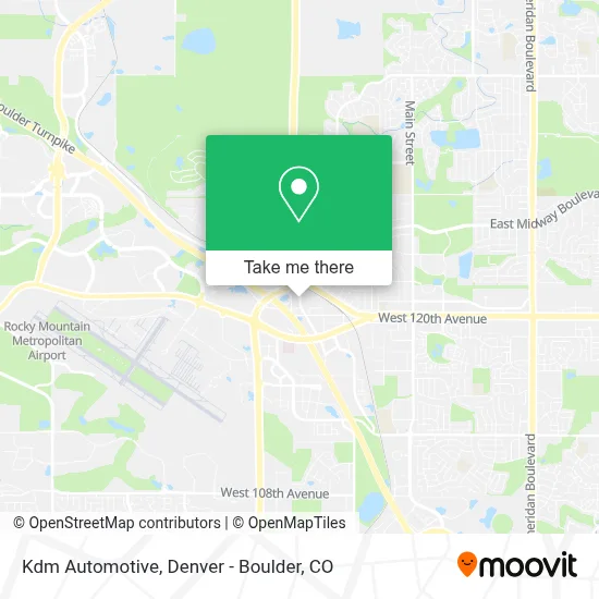 Kdm Automotive map