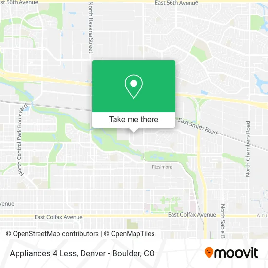 Appliances 4 Less map