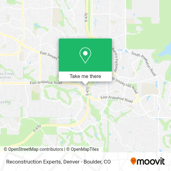 Reconstruction Experts map