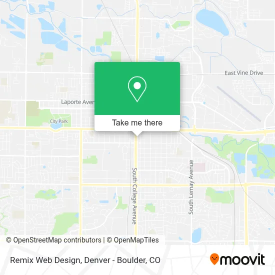 Remix Web Design map