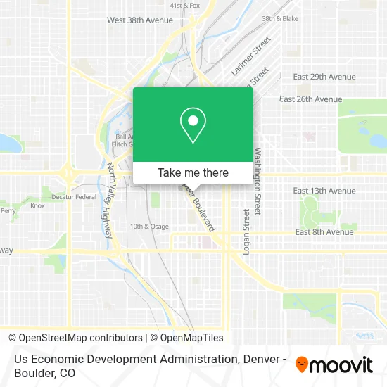 Us Economic Development Administration map