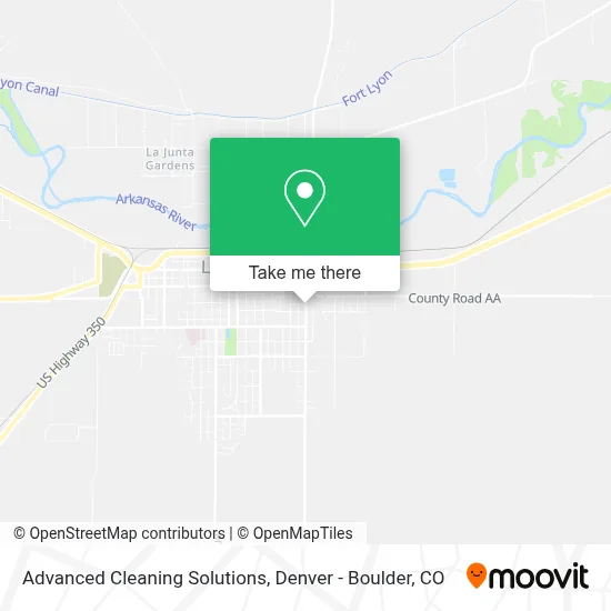 Advanced Cleaning Solutions map