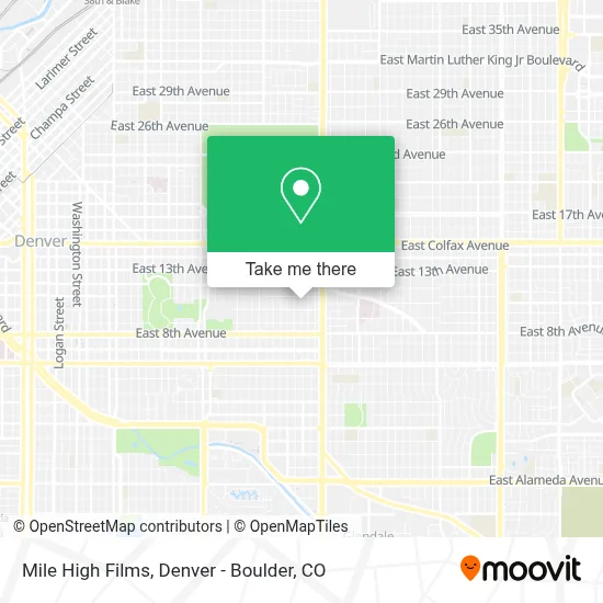 Mile High Films map