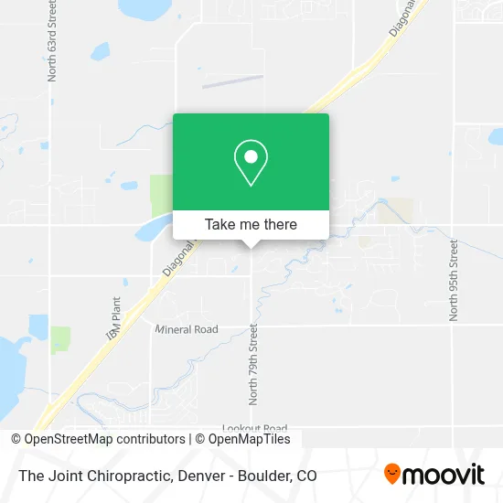 The Joint Chiropractic map