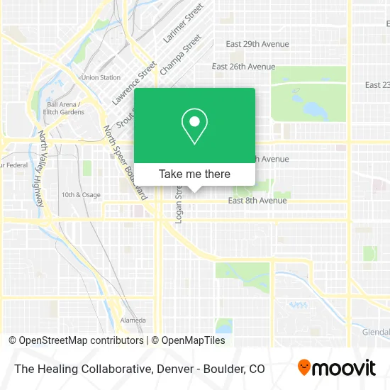 The Healing Collaborative map