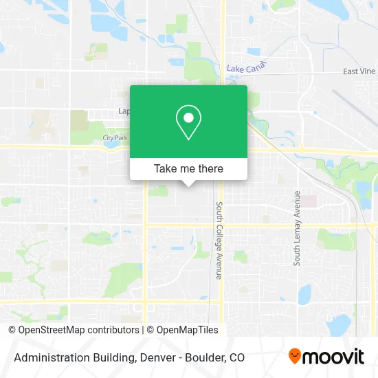 Administration Building map