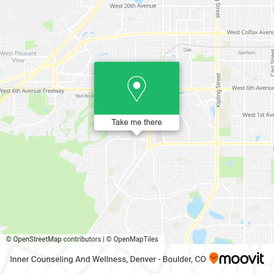 Inner Counseling And Wellness map