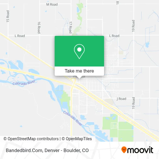 Bandedbird.Com map