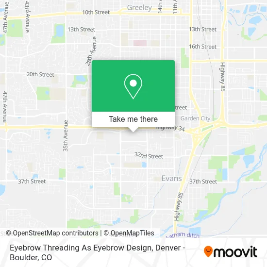 Eyebrow Threading As Eyebrow Design map