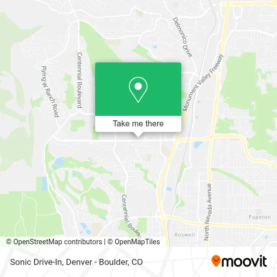 Sonic Drive-In map