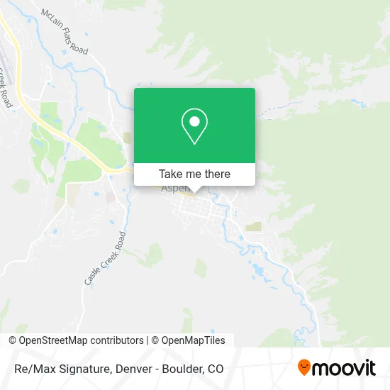 Re/Max Signature map