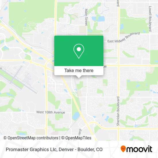 Promaster Graphics Llc map