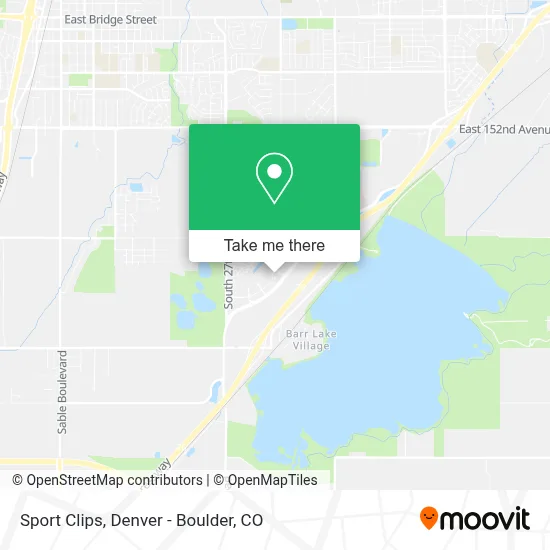 Sport Clips map