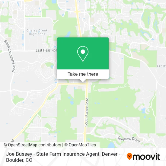 Joe Bussey - State Farm Insurance Agent map