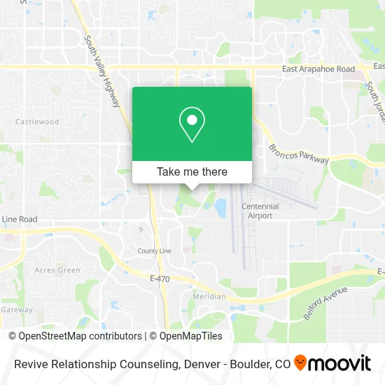 Revive Relationship Counseling map
