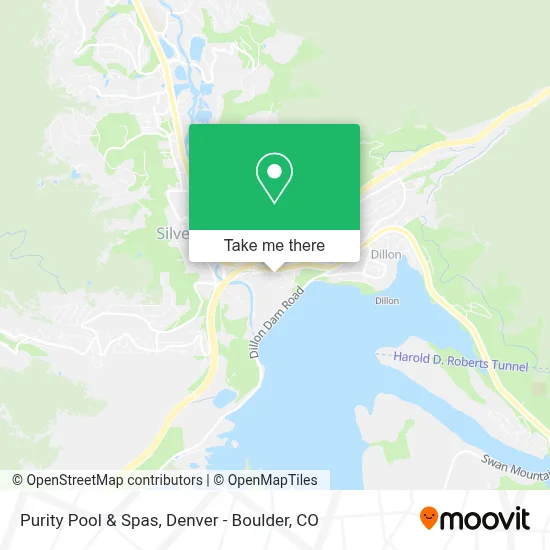 Purity Pool & Spas map