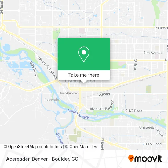 Acereader map