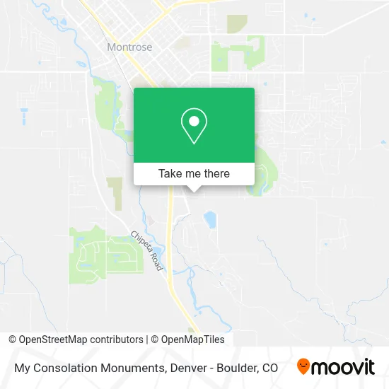 My Consolation Monuments map
