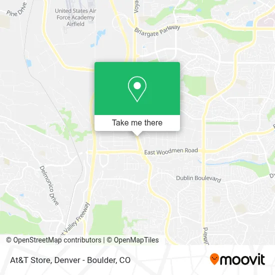 At&T Store map