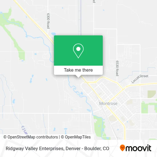 Ridgway Valley Enterprises map