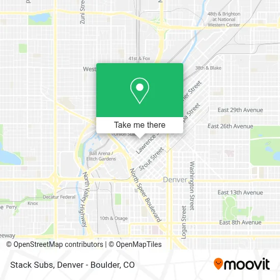 Stack Subs map