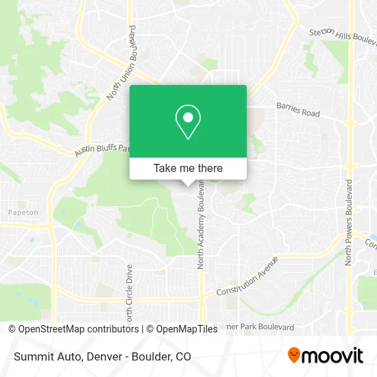 Summit Auto map