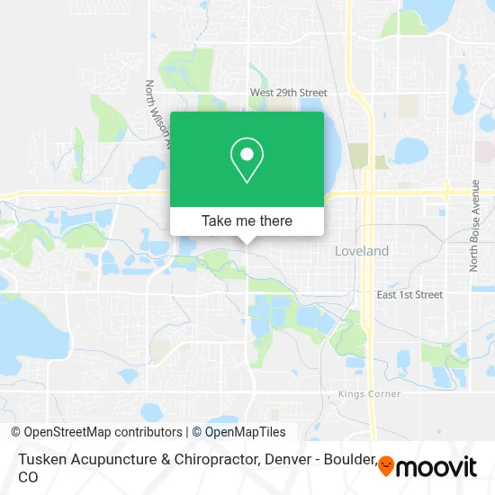 Tusken Acupuncture & Chiropractor map