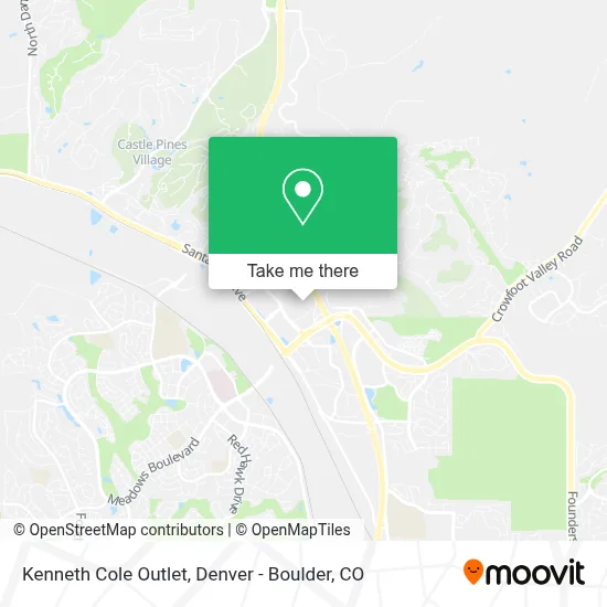 Kenneth Cole Outlet map