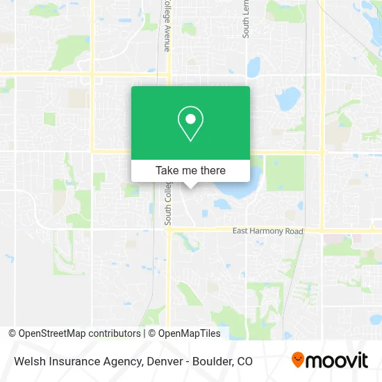 Welsh Insurance Agency map