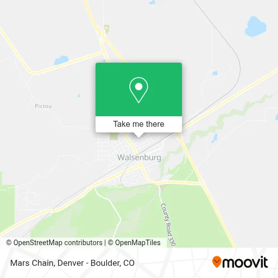Mars Chain map