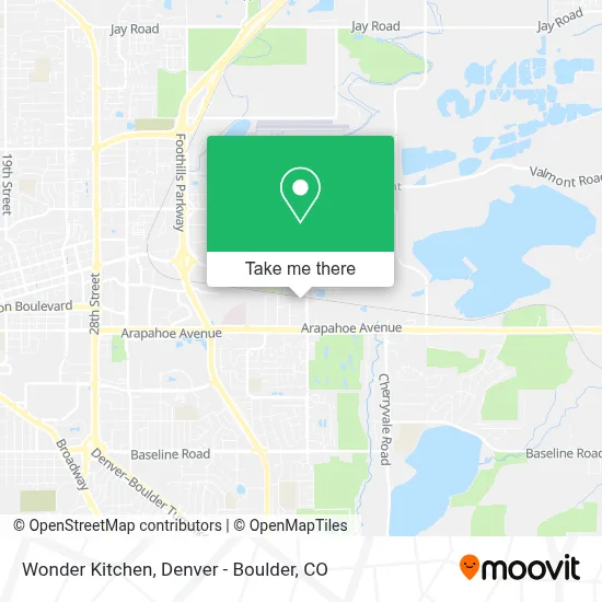 Wonder Kitchen map