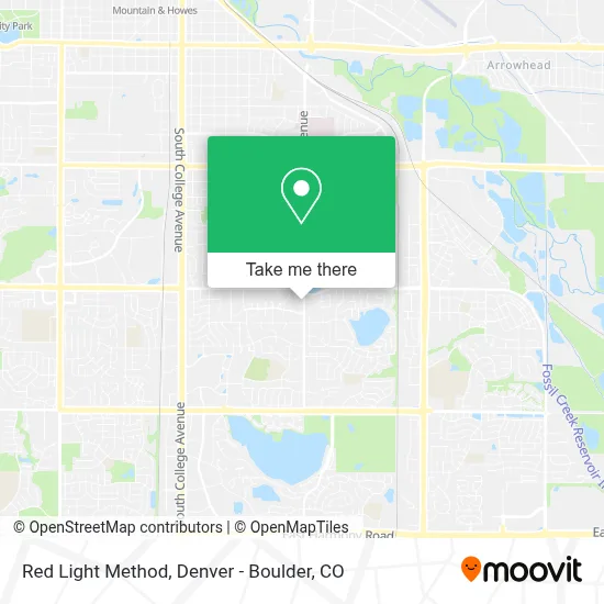 Red Light Method map