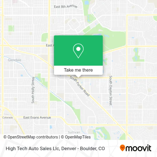 High Tech Auto Sales Llc map