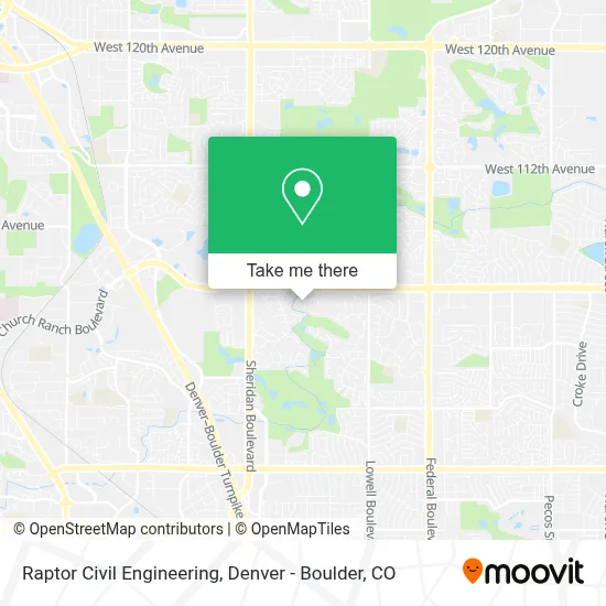 Raptor Civil Engineering map