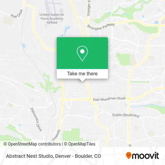 Abstract Nest Studio map