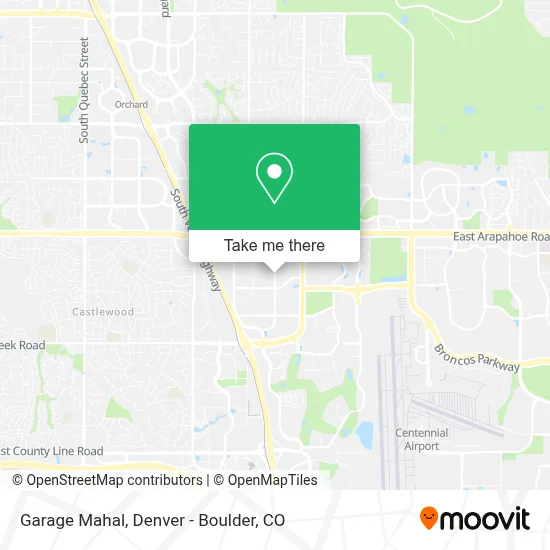Garage Mahal map
