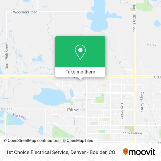 1st Choice Electrical Service map