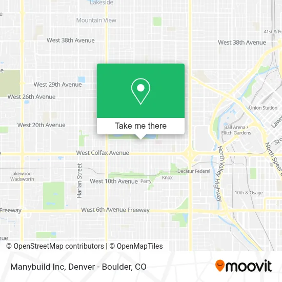Manybuild Inc map