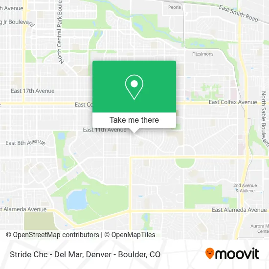 Stride Chc - Del Mar map