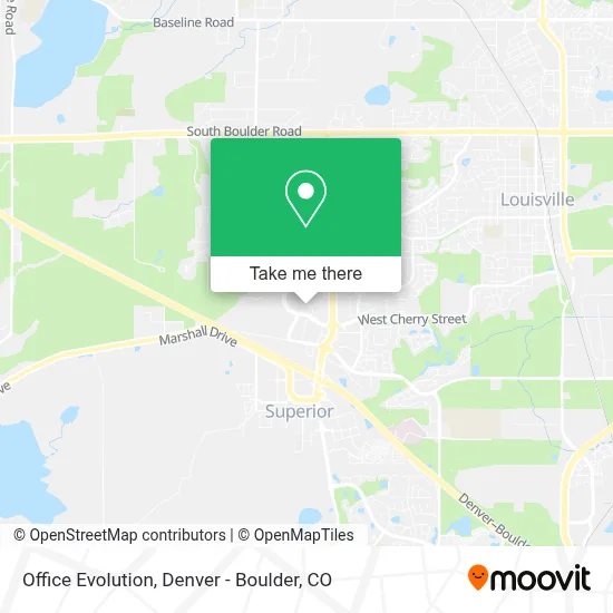 Office Evolution map