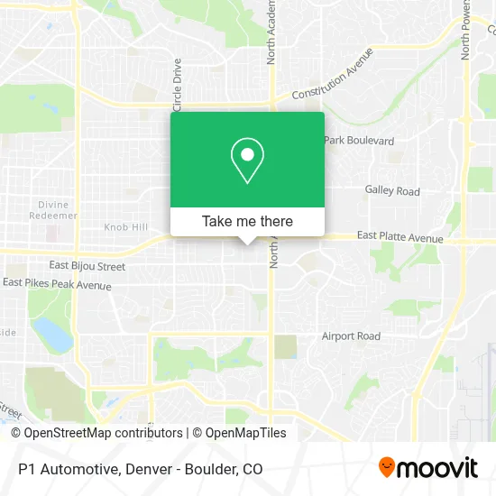 P1 Automotive map